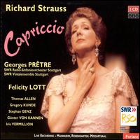 Richard Strauss: Capriccio - Felicity Lott (soprano); Gregory Kunde (tenor); Gnter von Kannen (bass); Iris Vermillion (alto); Mathias Klinck (tenor);...