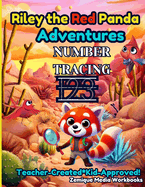 Riley the Red Panda Adventures Number Tracing Book