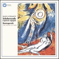Rimsky-Korsakov: Scheherazade; Capriccio espagnol - Luben Yordanoff (violin); Orchestre de Paris; Mstislav Rostropovich (conductor)