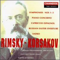 Rimsky-Korsakov: Symphonies Nos. 1-3; Piano Concerto; Capriccio Espagnol; Russian Easter Overture; Sadko - Geoffrey Tozer (piano); Bergen Philharmonic Orchestra; Dmitri Kitayenko (conductor)
