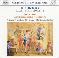 Rodrigo: Complete Orchestral Works, Vol. 1 - Asturias Symphony Orchestra; Maximiano Valdes (conductor)