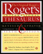 Roget's International Thesaurus, 6e, Thumb Indexed - Kipfer, Barbara Ann, PhD (Editor), and Chapman, Robert L, PhD (Editor)