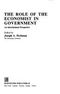 Role of the Economist in Government: An International Perspective