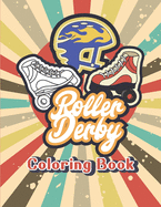 Roller Derby Blades Skates for Women and Kids Coloring Activity Book