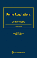 Rome Regulations: Commentary