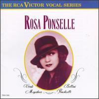 Rosa Ponselle - Ezio Pinza (bass); Giovanni Martinelli (tenor); Igor Chicagov (piano); Romano Romani (piano); Rosa Ponselle (piano);...