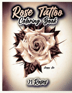 Rose Tattoo Coloring Book 21 Roses