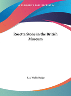 Rosetta Stone in the British Museum