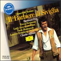 Rossini: Barbiere di Siviglia - Hermann Prey (bass); Teresa Berganza (soprano); Ambrosian Opera Chorus (choir, chorus); London Symphony Orchestra;...