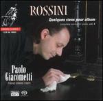 Rossini: Quelques riens pour album 