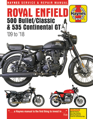 Royal Enfield Bullet and Continental GT Service & Repair Manual (2009 to 2018) - Coombs, Matthew