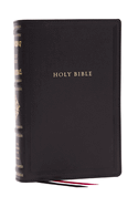 RSV Personal Size Bible with Cross References, Black Leathersoft, (Sovereign Collection)