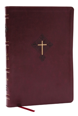 Rsv2ce, Thinline Large Print Catholic Bible, Crimson Leathersoft, Comfort Print - Catholic Bible Press