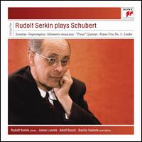 Rudolf Serkin plays Schubert - Adolf Busch (violin); Benita Valente (soprano); Harold Wright (clarinet); Hermann Busch (cello); Jaime Laredo (violin);...