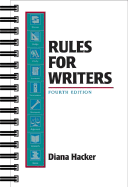 Rules for Writers: A Brief Handbook - Hacker, Diana