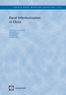 Rural Informatization in China: Volume 172