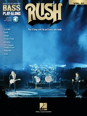 Rush - Hal Leonard Bass Play-Along Volume 61: Play 8 Songs with Tab and Sound-Alike Audio - Rush, and Lee, Geddy