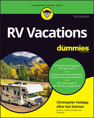 RV Vacations for Dummies - Hodapp, Christopher, and Von Kannon, Alice