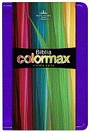 RVR 1960 Biblia Colormax, partido violeta imitacion piel