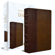 Rvr 1960 Biblia de Estudio Dake, Tamao Grande, Piel Duotono Marr?n / Spanish Rvr 1960 Dake Study Bible, Large Size, Duotone Brown Leather