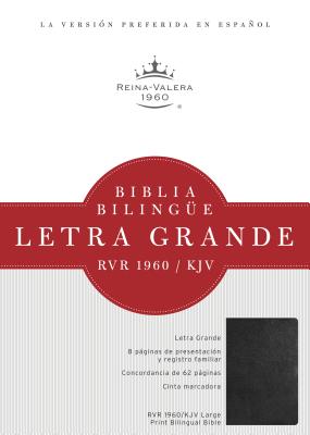 RVR 1960/KJV Biblia Bilingue Letra Grande, negro tapa dura - Staff, B&H Espaol Editorial (Editor)