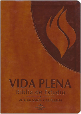 Rvr 1960 Vida Plena Biblia de Estudio S?mil Piel Marr?n / Fire Bible Brown Imita Tion Leather - Life Publishers