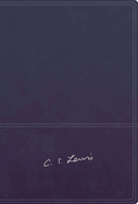Rvr, Biblia Reflexiones de C. S. Lewis, Leathersoft, Azul Marino, Interior a DOS Colores, Comfort Print