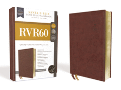 Rvr60, Santa Biblia, Serie 50, Letra Grande, Tamao Manual, Leathersoft, Caf?, Comfort Print