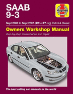 Saab 9-3 Petrol & Diesel (Sept 02 - Sept 07) Haynes Repair Manual: 45109