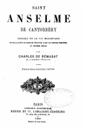 Saint Anselme de Cantorbery, Tableau de La Vie Monastique