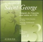 Saint-George: Complete Violin Concertos, CD 3