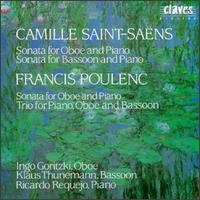 Saint-Sans: Sonata for Oboe & Piano; Sonata for Basson & Piano; Poulenc: Sonata for Oboe & Piano; Trio for Oboe, Bas - Ingo Goritzki (oboe); Klaus Thunemann (bassoon); Ricardo Requejo (piano)