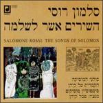 Salomone Rossi: The Songs of Solomon