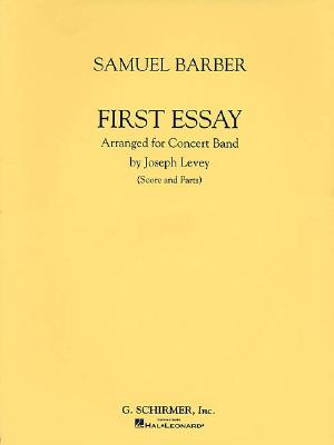 Samuel Barber - First Essay: Score and Parts - Levey, Joseph (Arranged by)