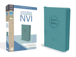 Santa Biblia de Premio Y Regalo Nvi, Leathersoft, Aqua Con Cremallera