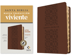 Santa Biblia Ntv, Edici?n Compacta, Letra Grande (Sentipiel, Caf?, ?ndice, Letra Roja)