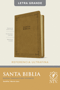 Santa Biblia Ntv, Edici?n de Referencia Ultrafina, Letra Grande (Sentipiel, Marr?n Claro, Letra Roja)