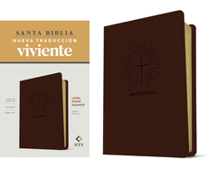 Santa Biblia Ntv, Letra Sper Gigante (Sentipiel, Caf? Oscuro, Letra Roja)