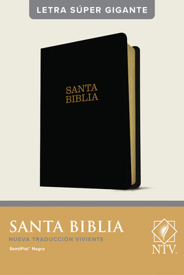 Santa Biblia Ntv, Letra Sper Gigante (Sentipiel, Negro, Letra Roja) - Tyndale (Creator)