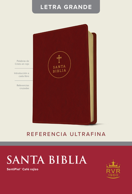 Santa Biblia Rvr60, Edicin de Referencia Ultrafina, Letra Grande (Sentipiel, Caf Rojizo, Letra Roja) - Tyndale Bible (Creator)