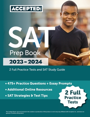 SAT Prep Book 2023-2024: 2 Full Practice Tests and SAT Study Guide - Cox, Jonathan