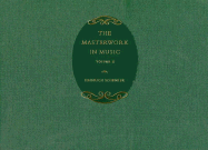Schenker: The Masterwork in Music: Volume 2, 1926 - Schenker, Heinrich, and Drabkin, William (Editor), and Rothgeb, John (Translated by)