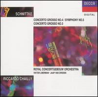 Schnittke: Concerto Grosso No. 4 - Symphony No. 5; Concerto Grosso No. 3 - Ronald Brautigam (piano); Victor Lieberman (violin); Royal Concertgebouw Orchestra; Riccardo Chailly (conductor)