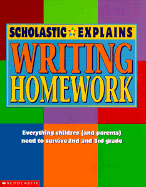 Scholastic explains writing homework.