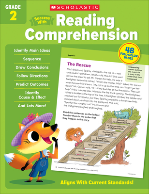 Scholastic Success with Reading Comprehension Grade 2 Workbook - Scholastic Teaching Resources