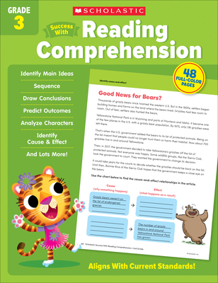 Scholastic Success with Reading Comprehension Grade 3 Workbook - Scholastic Teaching Resources