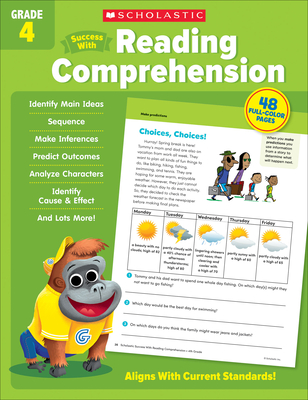 Scholastic Success with Reading Comprehension Grade 4 Workbook - Scholastic Teaching Resources