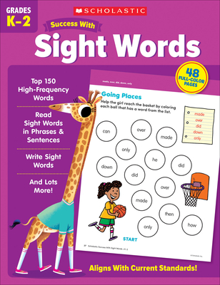 Scholastic Success with Sight Words Workbook - Scholastic Teaching Resources