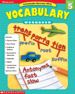 Scholastic Success with Vocabulary: Grade 5