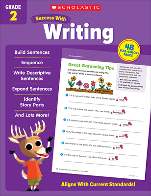 Scholastic Success with Writing Grade 2 Workbook - Scholastic Teaching Resources